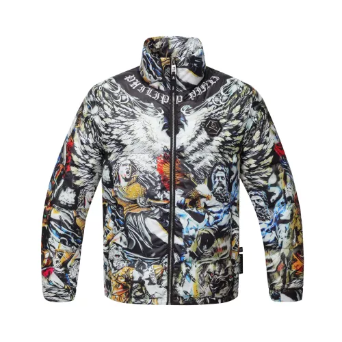 Philipp Plein PP Down Feather Coat Long Sleeved For Men #1279302