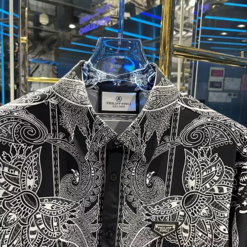 Replica Philipp Plein PP Shirts Long Sleeved For Men #1279304 $100.00 USD for Wholesale