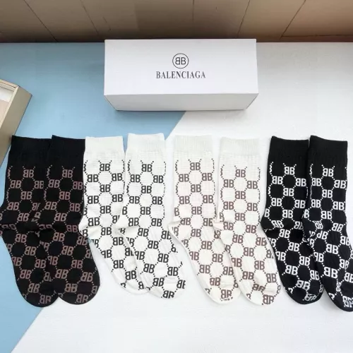 Replica Balenciaga Socks #1279659 $32.00 USD for Wholesale