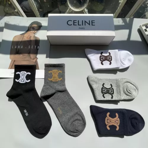 Replica Celine Socks #1279716 $25.00 USD for Wholesale