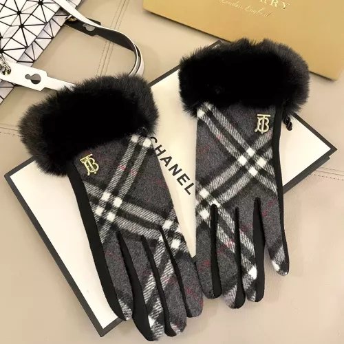 Replica Burberry Gloves #1279745 $38.00 USD for Wholesale