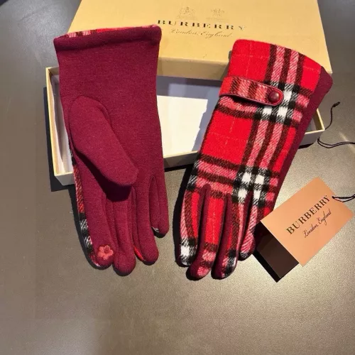 Replica Burberry Gloves #1279754 $36.00 USD for Wholesale