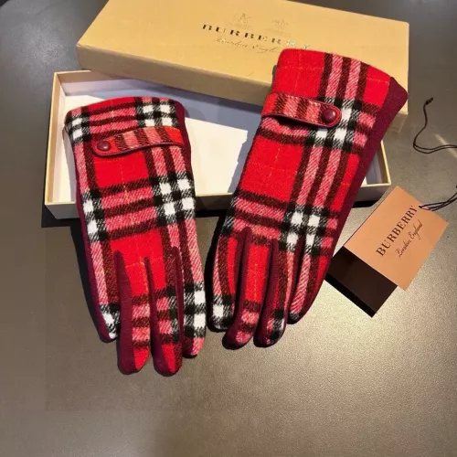 Replica Burberry Gloves #1279754 $36.00 USD for Wholesale