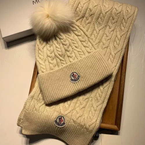 Replica Moncler Hat and Scarf Set #1279798, $60.00 USD, [ITEM#1279798], Replica Moncler Hat and Scarf and Glove Set outlet from China