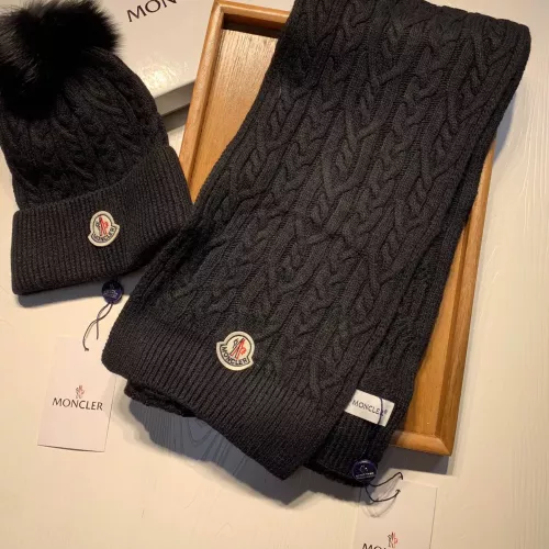 Replica Moncler Hat and Scarf Set #1279802, $60.00 USD, [ITEM#1279802], Replica Moncler Hat and Scarf and Glove Set outlet from China