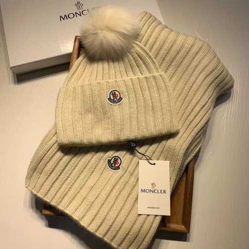 Replica Moncler Hat and Scarf Set #1279809, $64.00 USD, [ITEM#1279809], Replica Moncler Hat and Scarf and Glove Set outlet from China