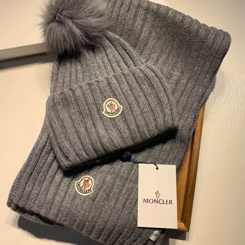 Replica Moncler Hat and Scarf Set #1279811, $64.00 USD, [ITEM#1279811], Replica Moncler Hat and Scarf and Glove Set outlet from China