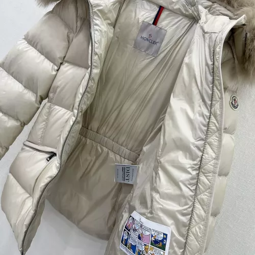 Replica Moncler Down Feather Coat Long Sleeved For Women #1280038 $235.00 USD for Wholesale