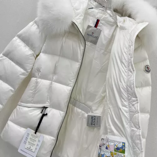 Replica Moncler Down Feather Coat Long Sleeved For Women #1280039 $235.00 USD for Wholesale