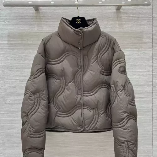 Moncler Down Feather Coat Long Sleeved For Women #1280043