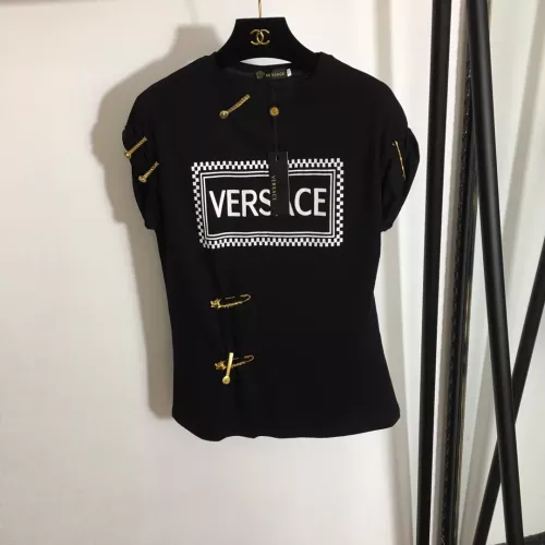 Versace T-Shirts Short Sleeved For Women #1280053