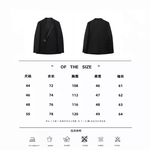 Replica Givenchy Jackets Long Sleeved For Unisex #1280253 $108.00 USD for Wholesale