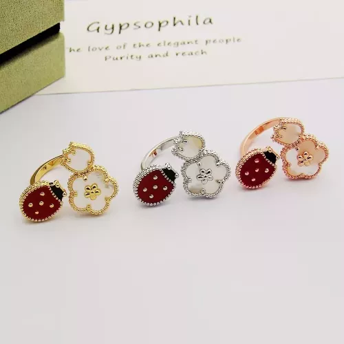 Replica Van Cleef & Arpels Rings For Women #1280288 $27.00 USD for Wholesale