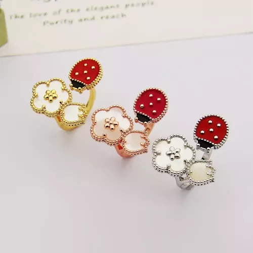 Replica Van Cleef & Arpels Rings For Women #1280293 $27.00 USD for Wholesale