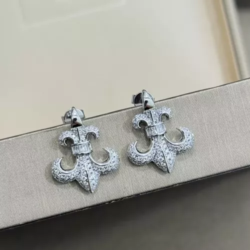 Replica Chrome Hearts Earrings For Women #1280373, $60.00 USD, [ITEM#1280373], Replica Chrome Hearts Earrings outlet from China