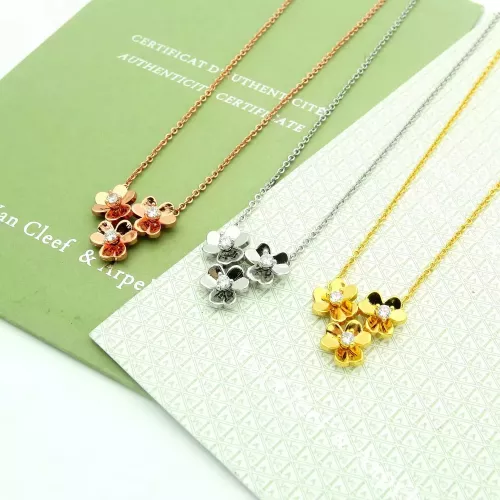 Replica Van Cleef & Arpels Necklaces For Women #1280467 $27.00 USD for Wholesale