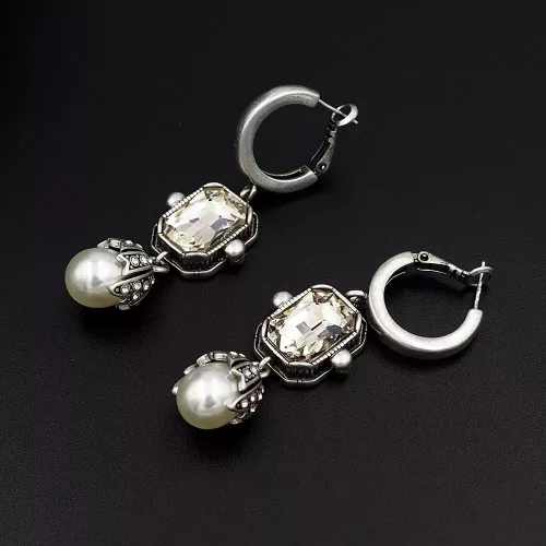 Replica Alexander McQueen Earrings For Women #1280511 $29.00 USD for Wholesale