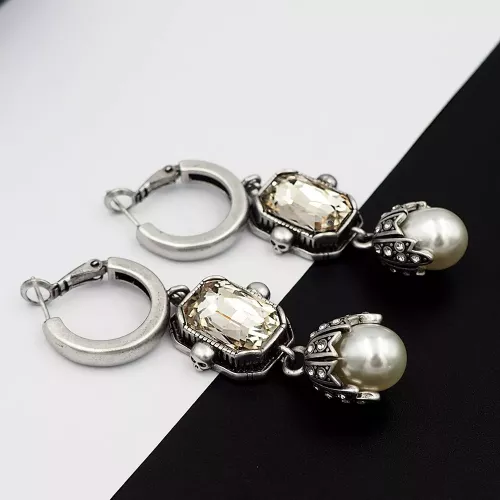 Replica Alexander McQueen Earrings For Women #1280511 $29.00 USD for Wholesale