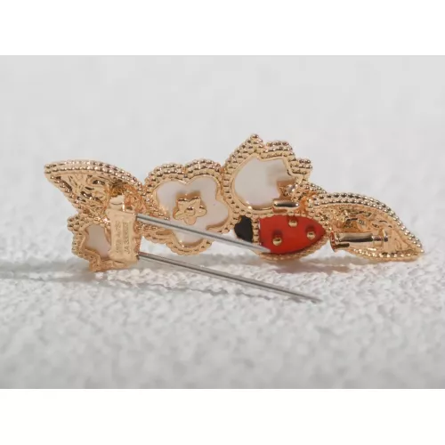 Replica Van Cleef & Arpels Brooches For Women #1280536 $72.00 USD for Wholesale