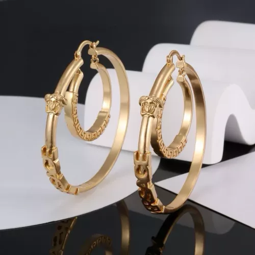 Replica Versace Earrings For Women #1280666 $34.00 USD for Wholesale