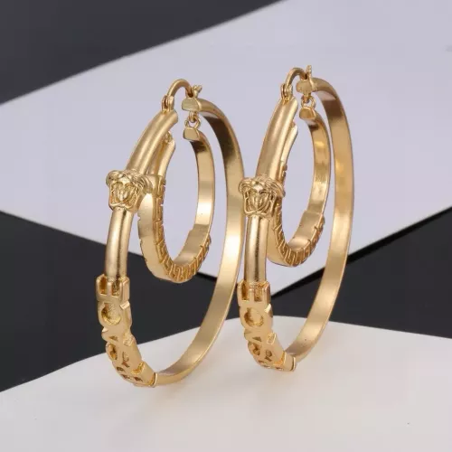 Replica Versace Earrings For Women #1280666 $34.00 USD for Wholesale