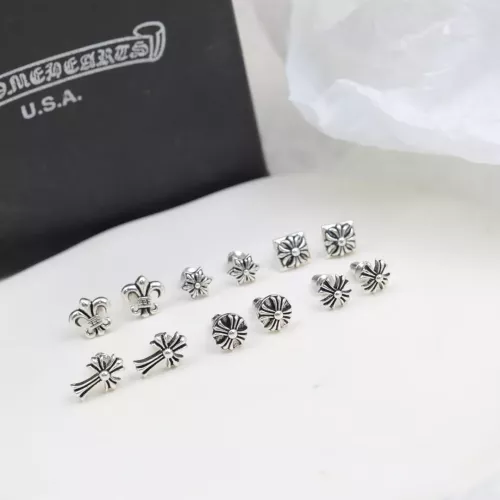 Replica Chrome Hearts Earrings #1280675 $25.00 USD for Wholesale