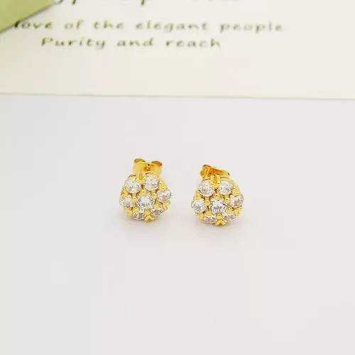 Replica Van Cleef &amp; Arpels Earrings For Women #1280716, $25.00 USD, [ITEM#1280716], Replica Van Cleef &amp; Arpels Earrings outlet from China