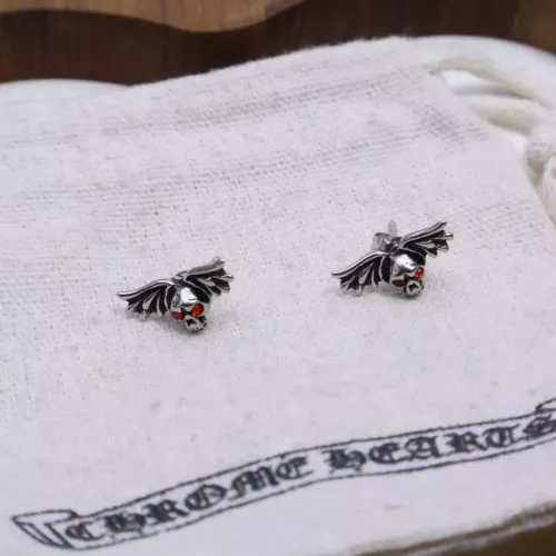 Replica Chrome Hearts Earrings #1280755, $32.00 USD, [ITEM#1280755], Replica Chrome Hearts Earrings outlet from China