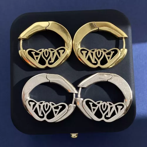 Replica Alexander McQueen Earrings For Women #1280857 $29.00 USD for Wholesale