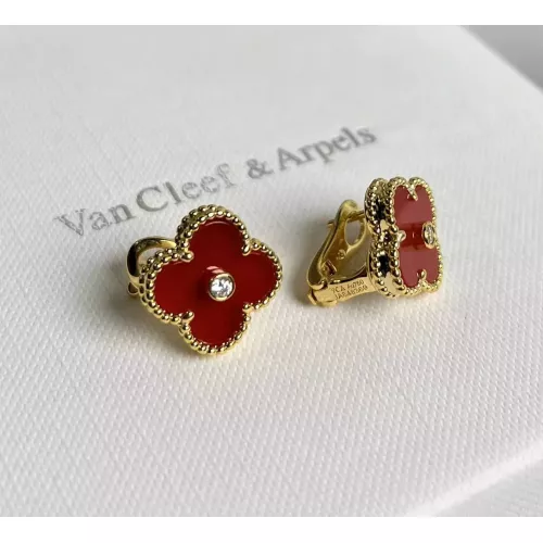 Replica Van Cleef &amp; Arpels Earrings For Women #1281214, $60.00 USD, [ITEM#1281214], Replica Van Cleef &amp; Arpels Earrings outlet from China