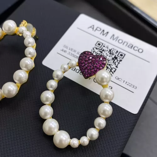 Replica Apm Monaco Earrings For Women #1281461 $38.00 USD for Wholesale