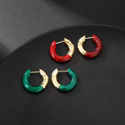 Replica Bottega Veneta Earrings For Women #1281467 $25.00 USD for Wholesale