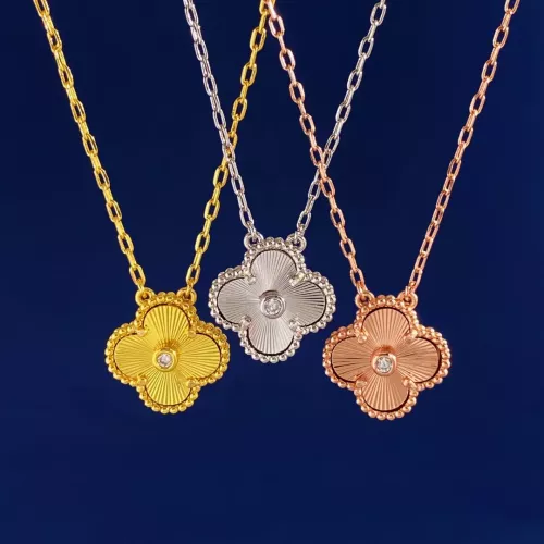 Replica Van Cleef & Arpels Necklaces For Women #1281556 $25.00 USD for Wholesale