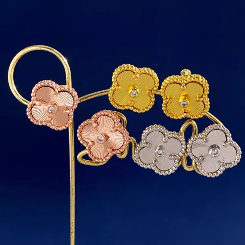 Replica Van Cleef & Arpels Earrings For Women #1281559 $25.00 USD for Wholesale