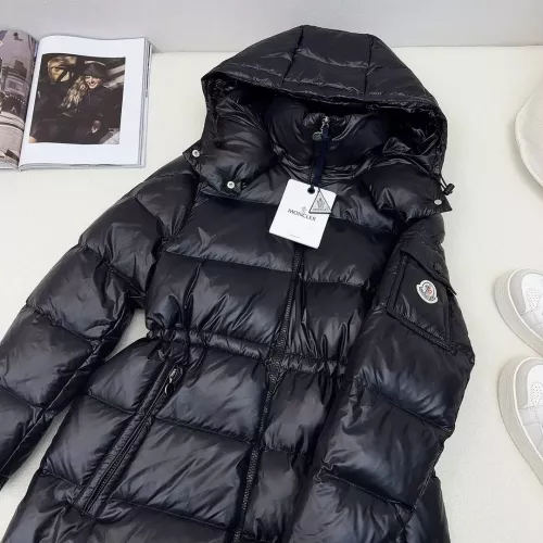 Replica Moncler Down Feather Coat Long Sleeved For Women #1281772 $172.00 USD for Wholesale