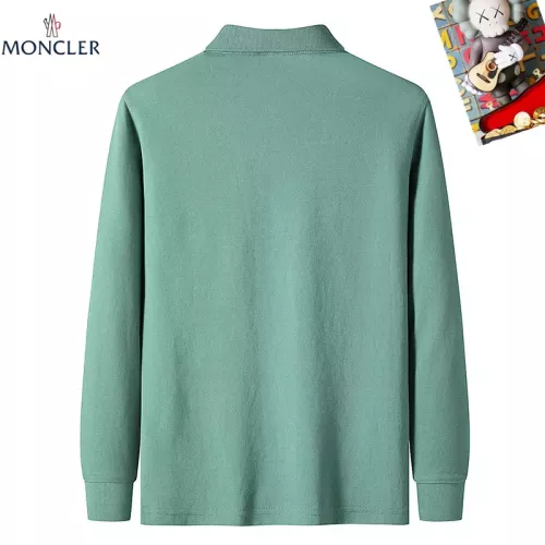 Replica Moncler T-Shirts Long Sleeved For Men #1281811 $40.00 USD for Wholesale