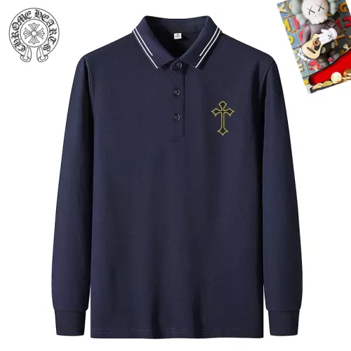 Chrome Hearts T-Shirts Long Sleeved For Men #1281843