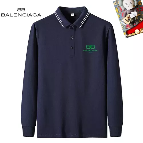 Replica Balenciaga T-Shirts Long Sleeved For Men #1281873, $40.00 USD, [ITEM#1281873], Replica Balenciaga T-Shirts outlet from China