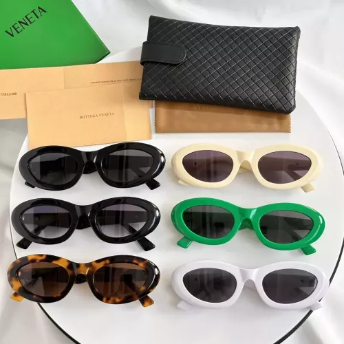 Replica Bottega Veneta AAA Quality Sunglasses #1282182 $52.00 USD for Wholesale