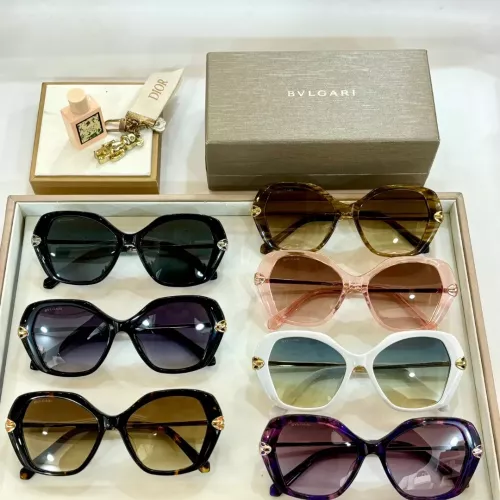 Replica Bvlgari AAA Quality Sunglasses #1282259 $60.00 USD for Wholesale