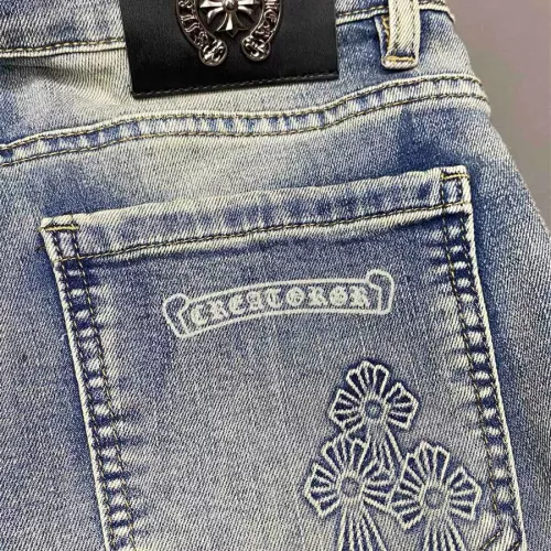 Replica Chrome Hearts Jeans For Men #1282271 $48.00 USD for Wholesale