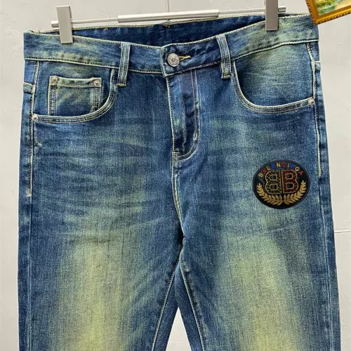 Replica Balenciaga Jeans For Men #1282273 $48.00 USD for Wholesale