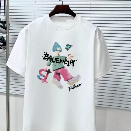 Replica Balenciaga T-Shirts Short Sleeved For Unisex #1282406, $34.00 USD, [ITEM#1282406], Replica Balenciaga T-Shirts outlet from China