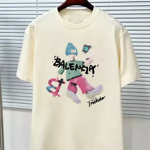 Balenciaga T-Shirts Short Sleeved For Unisex #1282407