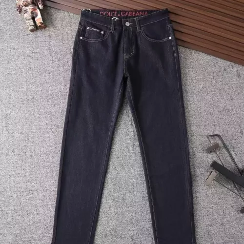 Replica Dolce & Gabbana D&G Jeans For Men #1282606 $42.00 USD for Wholesale