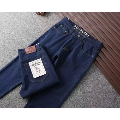 Replica Burberry Jeans For Men #1282618 $42.00 USD for Wholesale