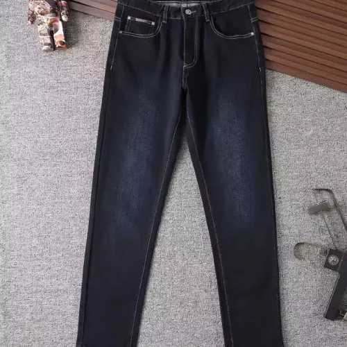 Replica Burberry Jeans For Men #1282634 $42.00 USD for Wholesale