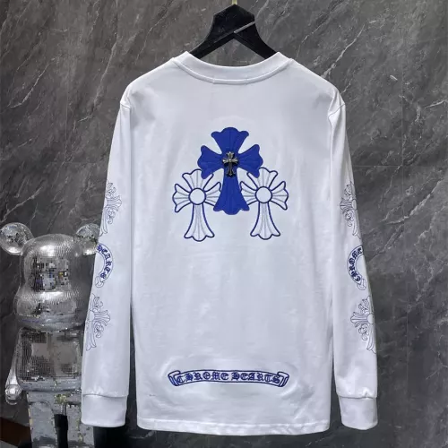 Replica Chrome Hearts T-Shirts Long Sleeved For Unisex #1282905 $42.00 USD for Wholesale