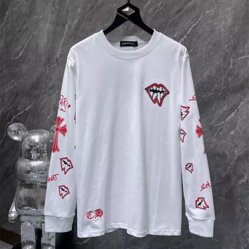 Replica Chrome Hearts T-Shirts Long Sleeved For Unisex #1282907, $42.00 USD, [ITEM#1282907], Replica Chrome Hearts T-Shirts outlet from China