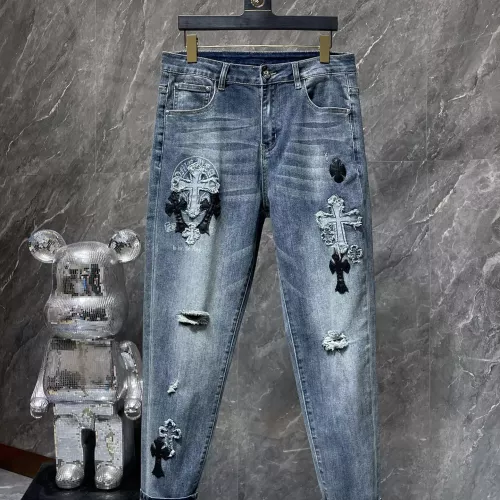 Replica Chrome Hearts Jeans For Unisex #1282909, $64.00 USD, [ITEM#1282909], Replica Chrome Hearts Jeans outlet from China